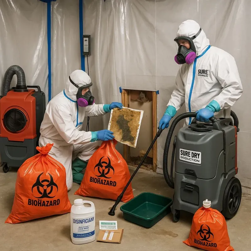Contaminated Water Handling Protocols process in San Carlos Park, FL